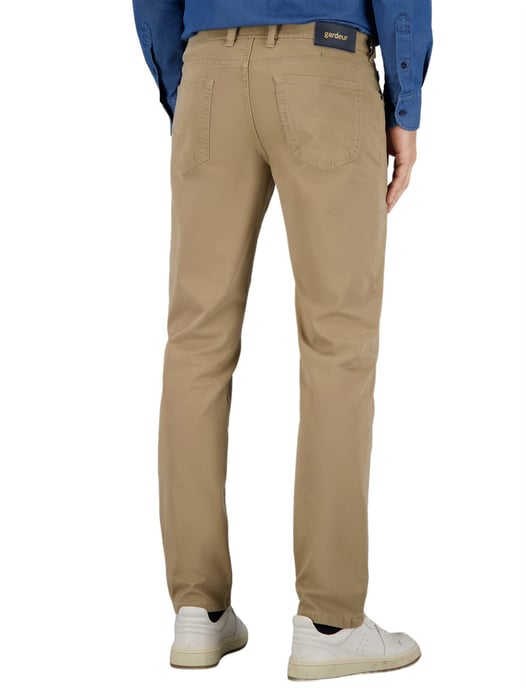 Broek Gardeur Bill beige normale fit - Image 2