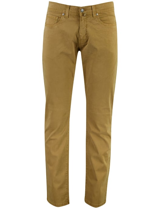 Broek Pierre Cardin Lyon bruin 5-pocket model - Image 1