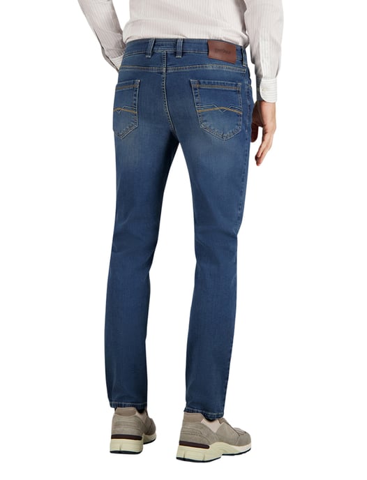 Gardeur pantalon blauw denim, katoen - Image 2