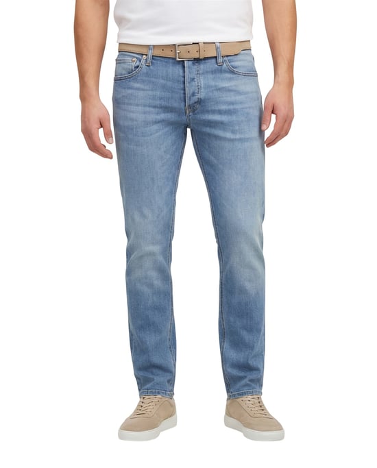 Pantalon 5-pocket Jack & Jones Plus Size blauw spijker - Image 1