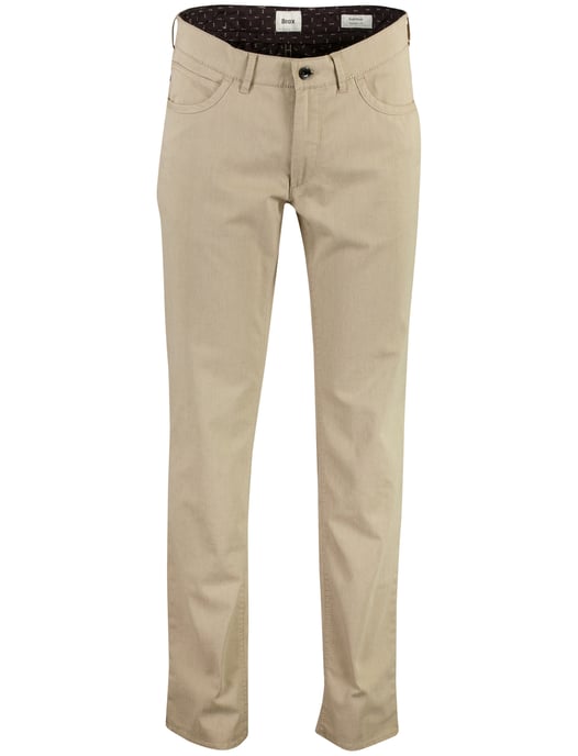 Broek Brax Chuck bruin gestreept slim fit - Image 1