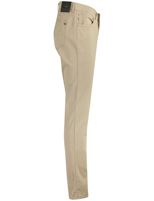 Broek Brax Chuck bruin gestreept slim fit - Image 2