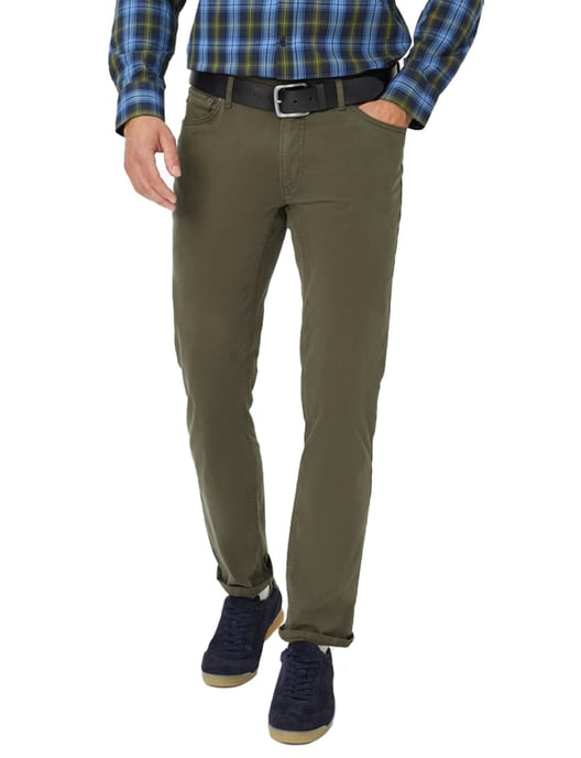 jeans Brax Chuck olijfgroen - Image 1