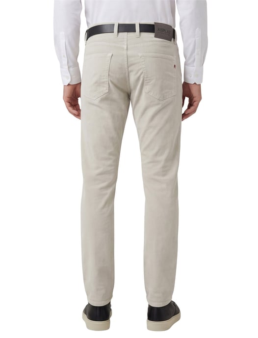 jeans Replay Grover beige effen denim normale fit - Image 2