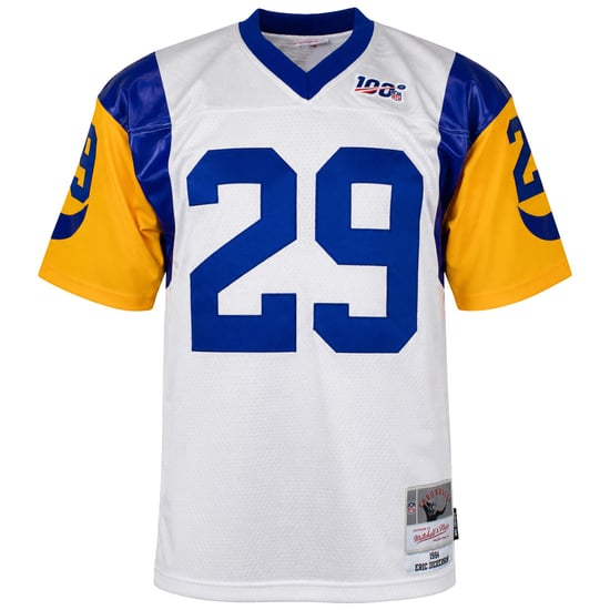 Mitchell & Ness NFL Los Angeles Arms #29 Dickerson Legacy Mens White Jersey - Image 1