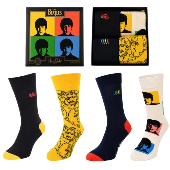 Happy Socks 4-Pack The Beatles Collection Multicolour Gift Set - Image 1