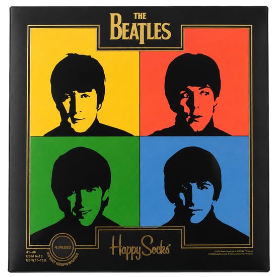 Happy Socks 4-Pack The Beatles Collection Multicolour Gift Set - Image 2