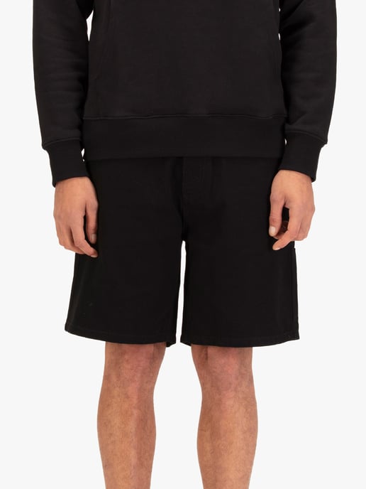 Luke 1977 Men's Molfre Carpenter Cargo Shorts in Black - Image 2