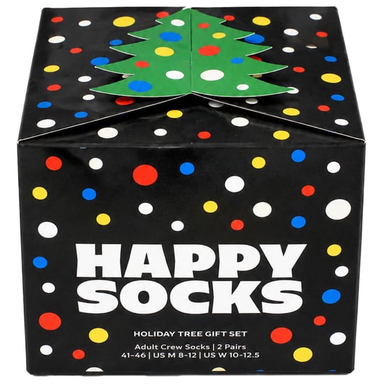 Happy Socks 2-Pack Holiday Tree Black Gift Set - Image 4