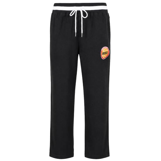 Mitchell & Ness NBA Houston Rockets Reversed Fleece Tearaway Mens Black Track Pants - Image 1