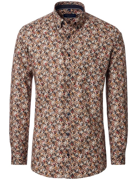overhemd Casa Moda ml 5 bruin katoen - Image 1