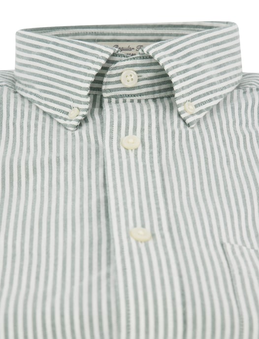 Gant casual overhemd regular fit groen - Image 3