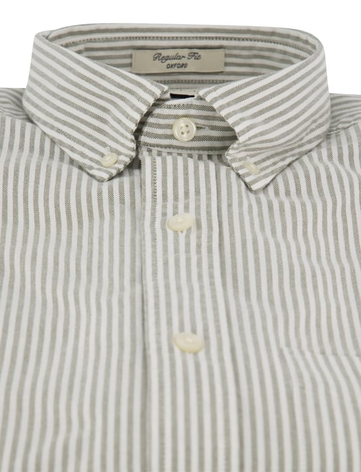 Casual overhemd Gant Regular Fit groen katoen - Image 3