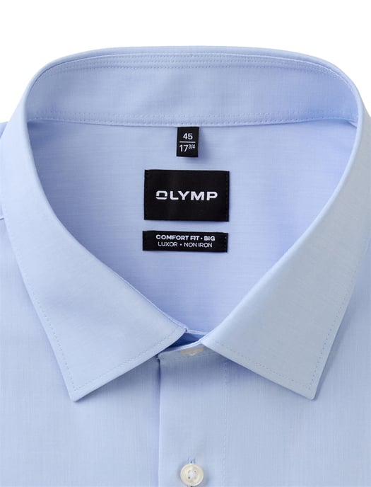 blauw Olymp Big&Tall overhemd - Image 2