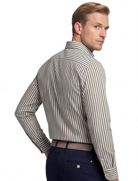 casual overhemd Gant Regular Fit groen - Image 2