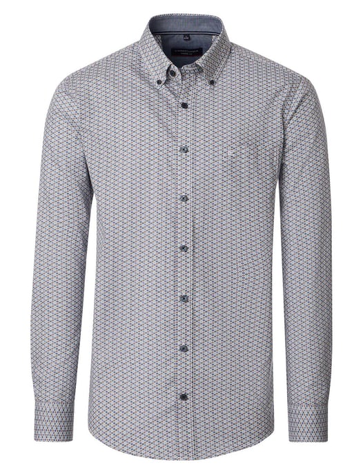casual overhemd Casa Moda Casual Fit groen - Image 1