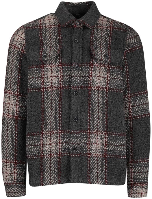 State of art overshirt grijs geprint wijde fit - Image 3