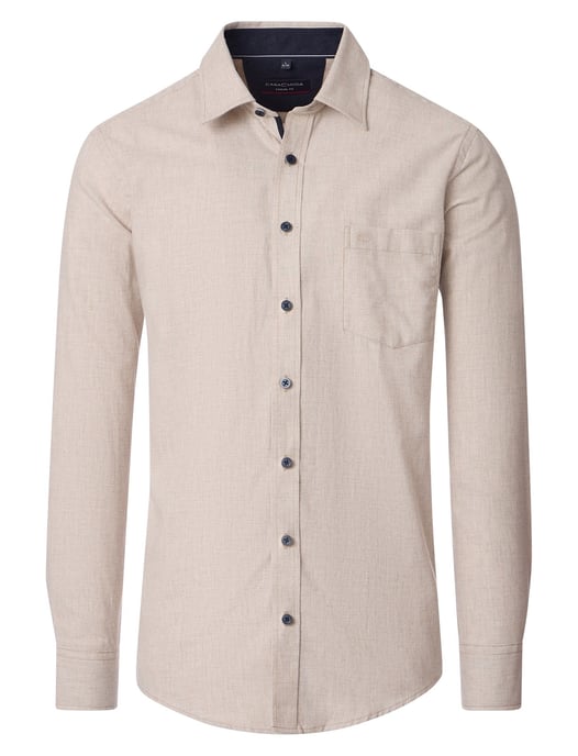 casual overhemd Casa Moda beige - Image 1