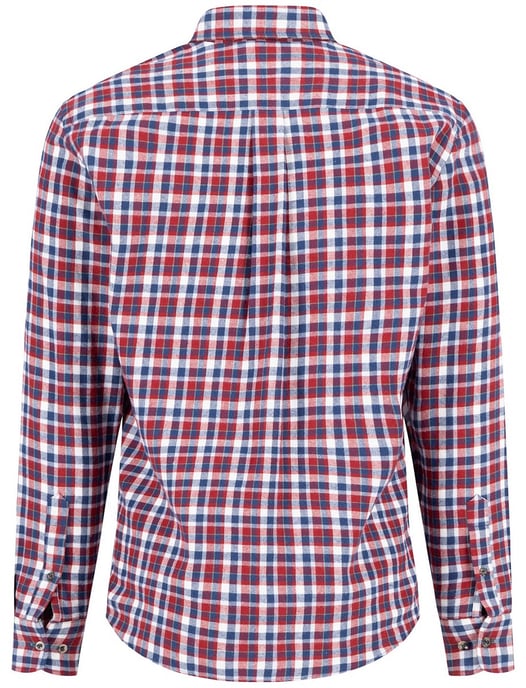 Overhemd Fynch Hatton rood flanel - Image 2