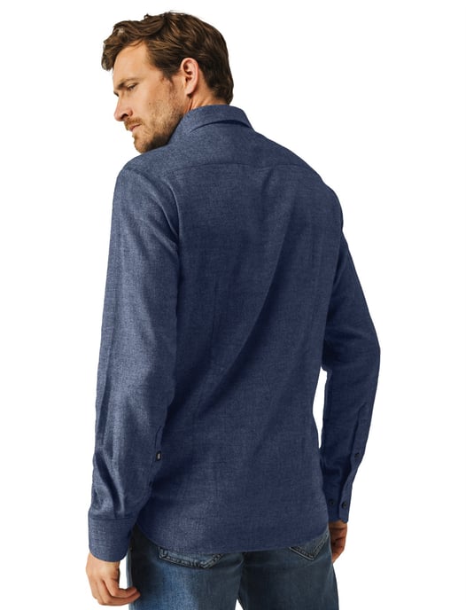 casual overhemd State of Art blauw - Image 2