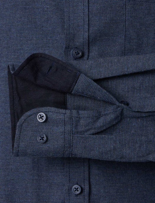 blauw Casa Moda casual fit overhemd - Image 4