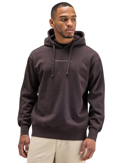 Hoodie Butcher of Blue bruin backprint wijde fit - Image 1