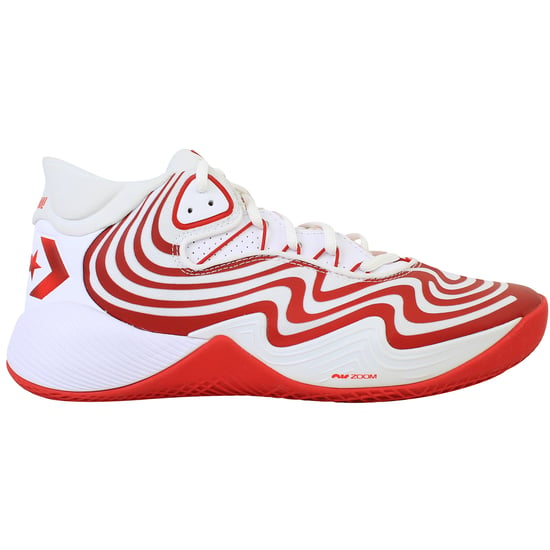 Converse All Star BB Trilliant CX Unisex White/Red Basketball Shoes - Image 1