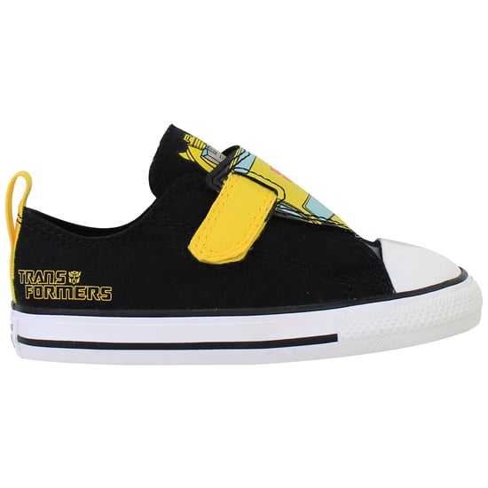 Converse x Transformers Chuck Taylor Kids Black Plimsolls - Image 1