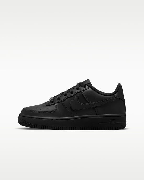 Nike Air Force 1 LE Kids Shoes Black - Image 1
