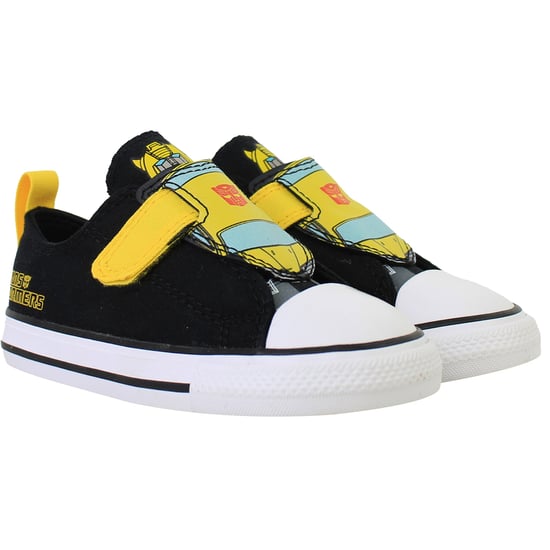 Converse x Transformers Chuck Taylor Kids Black Plimsolls - Image 2