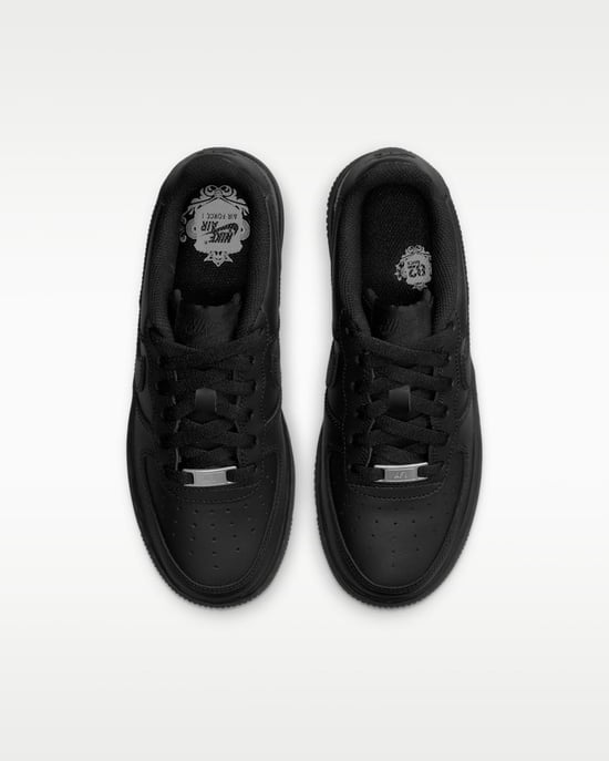 Nike Air Force 1 LE Kids Shoes Black - Image 3