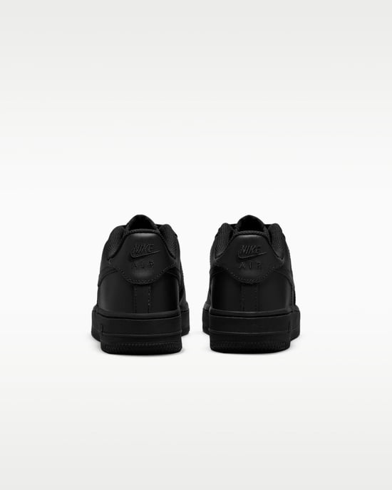 Nike Air Force 1 LE Kids Shoes Black - Image 5