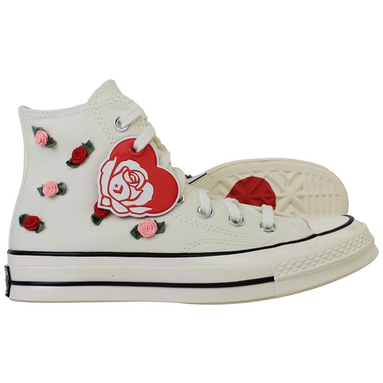Converse Chuck 70 Hi Unisex White Plimsolls - Image 5