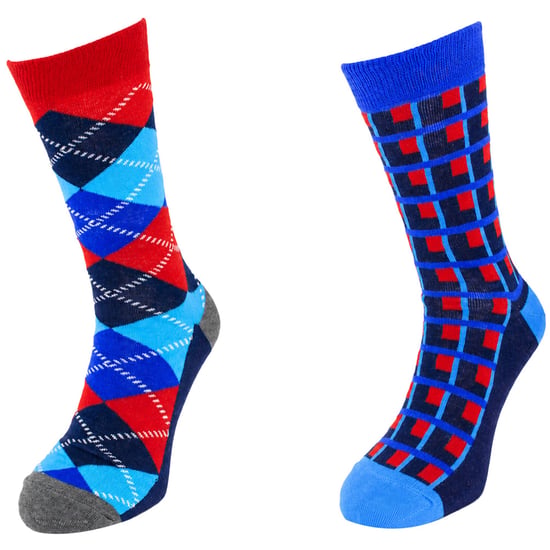 Happy Socks 2-Pack Multicolour Argyle - Image 1