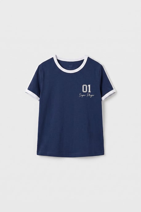 Youth Unisex Cotton Elastane T-Shirt - Image 1