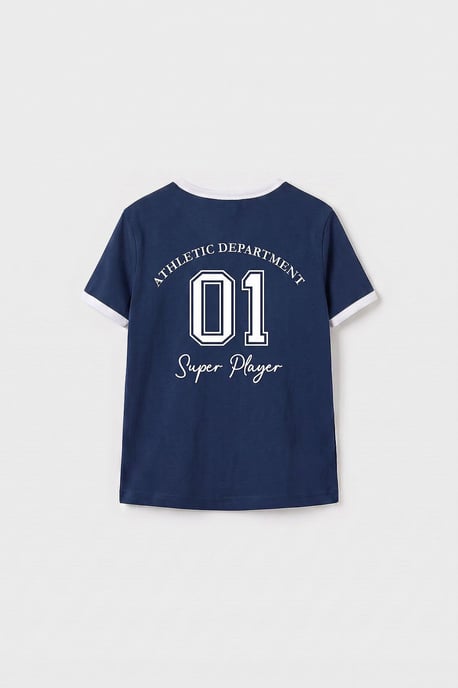 Youth Unisex Cotton Elastane T-Shirt - Image 2