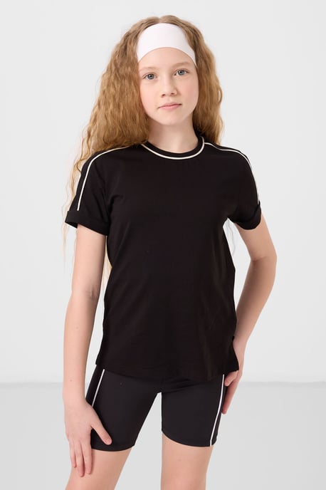 Youth Unisex Cotton Elastane T-Shirt - Image 1