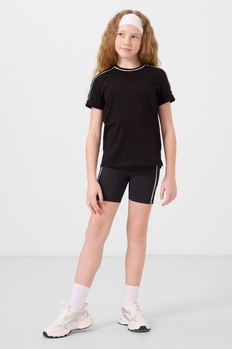 Youth Unisex Cotton Elastane T-Shirt - Image 2