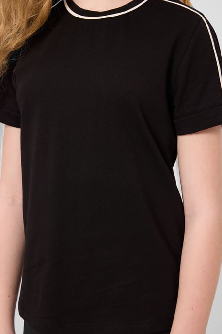 Youth Unisex Cotton Elastane T-Shirt - Image 3