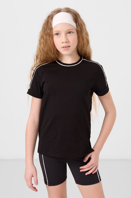 Youth Unisex Cotton Elastane T-Shirt - Image 4