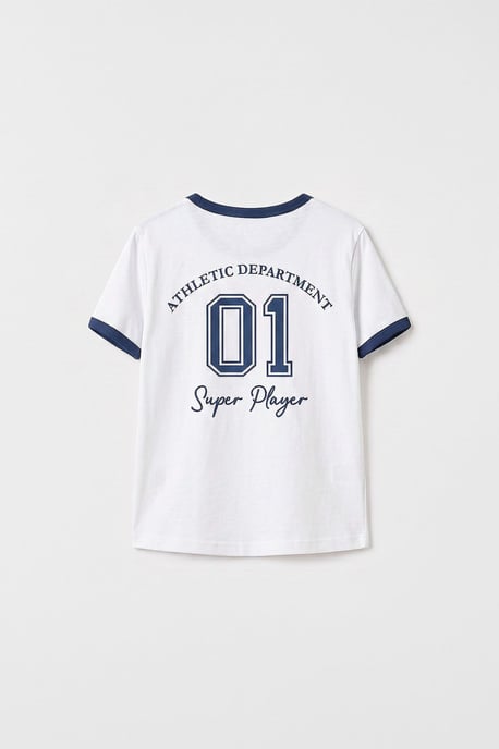Youth Unisex Cotton Elastane T-Shirt - Image 3