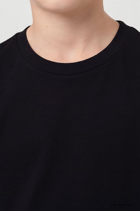 Heren T-shirt van katoen en elastaan - Image 3