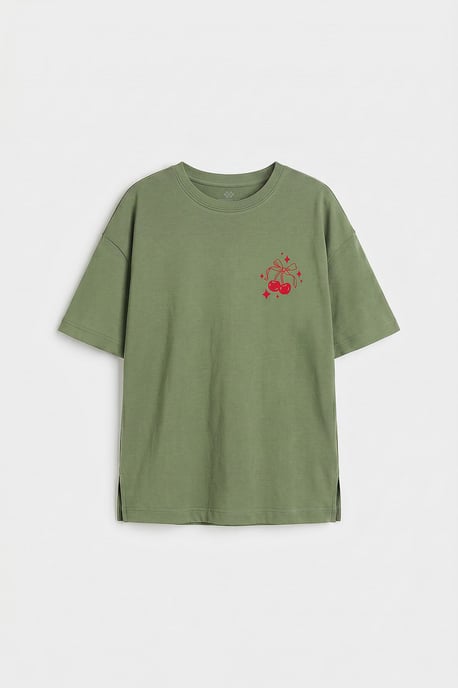 Youth Cotton Elastane T-Shirt - Image 4