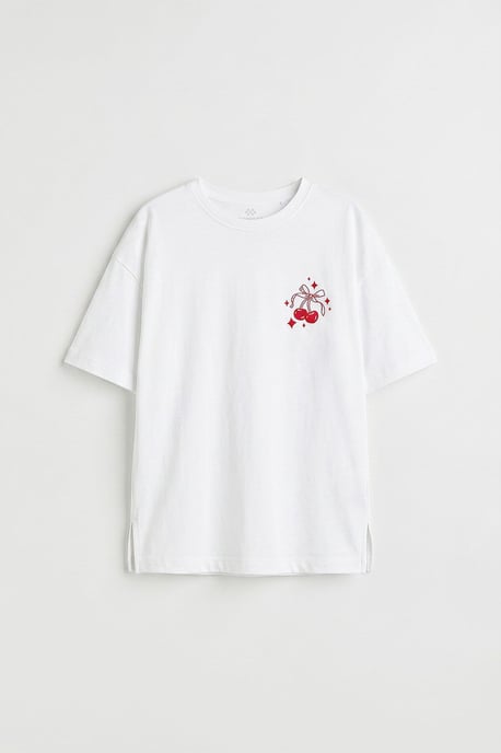 Jeugd Katoen Elastaan T-Shirt - Image 3