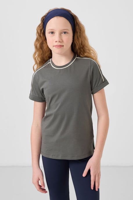 Youth Unisex Cotton Elastane T-Shirt - Image 2
