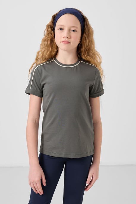 Youth Unisex Cotton Elastane T-Shirt - Image 5