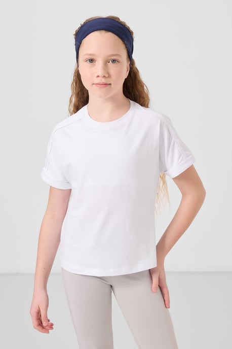 Unisex Katoen Elastaan T-shirt voor Jongeren - Image 1