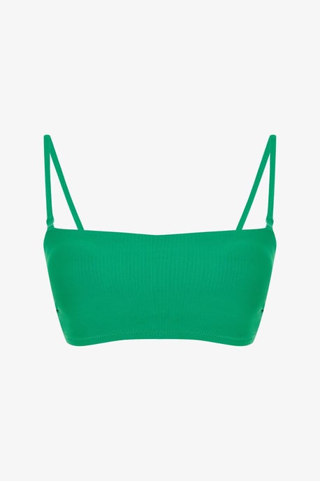 Räfflad Bandeau Bikinitäcke - Image 5