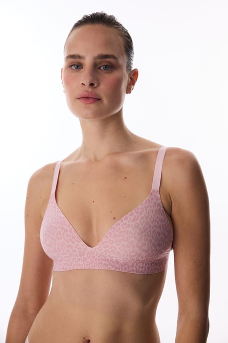Leopard Jersey Bralette - Image 2