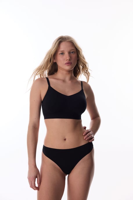 Kashmir Lyocell Stickad Bralette - Image 1